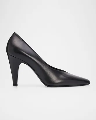 Alaia 90mm Leather Pumps