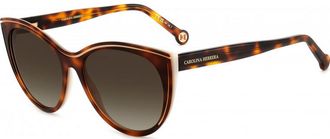 Carolina Herrera Womens HER 0142 S 56 C9K Sunglasses - Brown - One Size