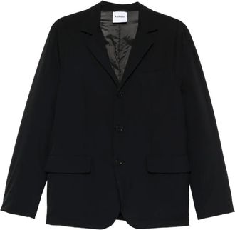 Aspesi Jack met gekerfde afwerking - Zwart