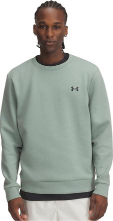 Under Armour Mens Ua Unstoppable Fleece Crew EU Sweatshirt Green/Black M