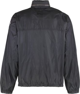 Rick Owens Mens X Champion Windbreaker Black Polyamide Raincoats Coat