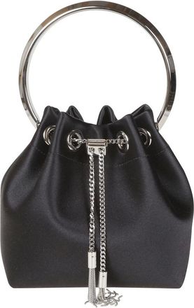 Jimmy Choo London Bon Bon Bucket Bag - female - Jimmy Choo - Bucket Bags - Black - ONE SIZE - Bags