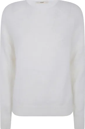 Nuur Sweater Long Sleeves Boxy Long Sleeves Round Neck