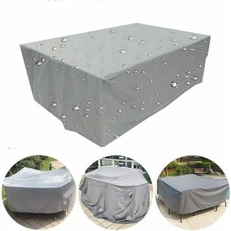 OEM Funda Para Muebles De Exterior - Impermeable Y Resistente A Los Rayos Uv - Para Mesa Rectangular Sofa Y Sillas - 200 X 160 Cm