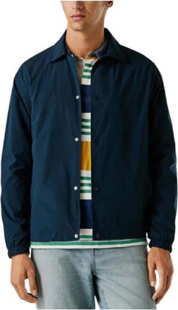 Pepe Jeans London Sherman Jacket - Heren - Zomerjassen - Blauw - S - Jassen