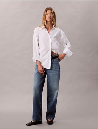 Calvin Klein Jeans Calvin Klein Womens 90s Loose Fit Jeans - Blue - 24