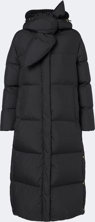 Moncler Ornement tie-neck down coat