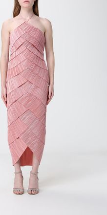 Cult Gaia Abito midi Patrizia in crepe pliss&egrave;