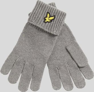 Lyle & Scott Lyle And Scott Mens Merino Wool Blend Gloves - Grey - Size: 1SZ