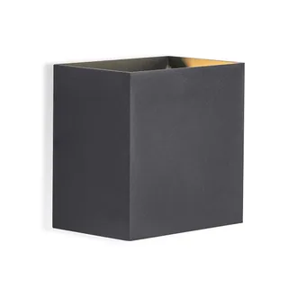 Mantra Aplique Led Para Exterior Modelo Davos Xl Gris Oscuro Mantra