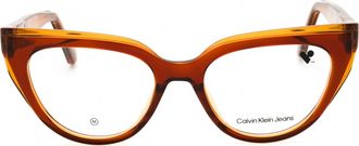 Calvin Klein Jeans CKJ24628 Cat-Eye Eyeglasses - Tortoiseshell