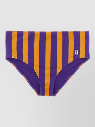 Saint Laurent bikini briefs striped design elastic waistband
