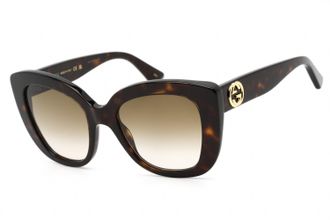 Gucci GG0327S Tortoiseshell Cat-Eye Sunglasses - Tortoiseshell
