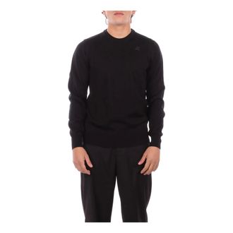 K-Way Uomo, Maglie, Nero, XL, new