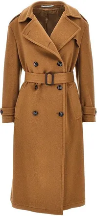 Tagliatore Bonny cashmere trench coat Woman 42