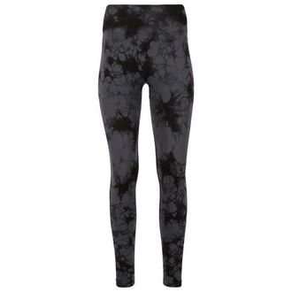 ENDURANCE Theresa Tie Dye Seamless Tights Leggings f&uuml;r Damen | grau/schwarz