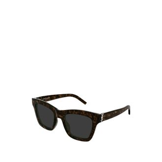 Saint Laurent Sunglasses, female, Brown, Size: 52 MM SL M156 Sunglasses