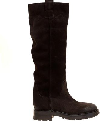 Strategia A5517 Enkellaarsjes - Dames - Hoge Laarzen - Bruin - 37 EU - Leer - Schoenen