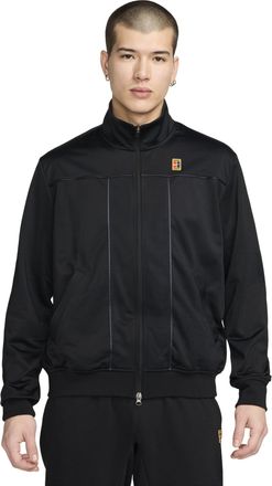 Nike Court Tennis Zipped Jacket Asia Sizing Black DC2566-010