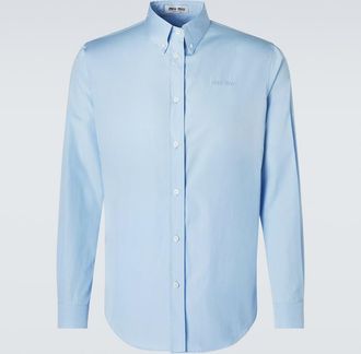 Miu Miu Cotton poplin shirt