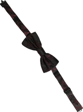 Dolce & Gabbana Strik-strikte Paisley Strik - Heren - Accessoires - Rood - ONE Size - Accessoires