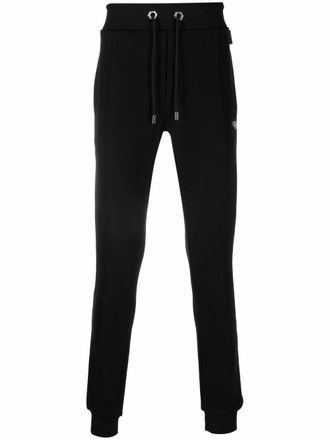Philipp Plein Trainingsbroek met logopatch - Zwart