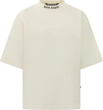 Palm Angels T-Shirts - Heren - T-shirts - Wit - L - Tops