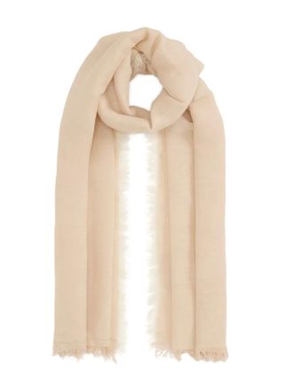 Fabiana Filippi fringed scarf - Neutrals