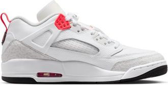 Nike Jordan Mens Spizike Low - Basketball Shoes Bright Crimson/White/Vast Grey Size 10.0