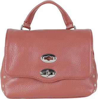 Zanellato Postina Daily Baby - Dames - Handtassen - Rood - ONE Size - Leer - Tassen