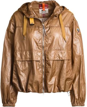 Parajumpers Carmen Jacket - Dames - Zomerjassen - Beige - M - Nylon - Jassen