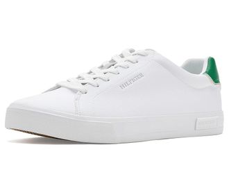 Tommy Hilfiger Rawly Mens Shoes White/Green : 11.5 D - Medium, Faux Leather