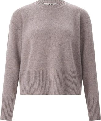 Sminfinity Cashmere Knit Pullover - Dames - Cashmere truien - Bruin - XS - Kasjmier - Truien & Vesten