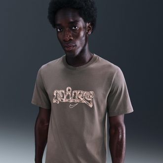 Nike Mens T-Shirt in Grey | HV4180-289