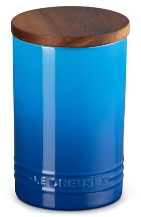 LE CREUSET Signature Stoneware 26-Ounce Storage Canister in Marseille at Nordstrom