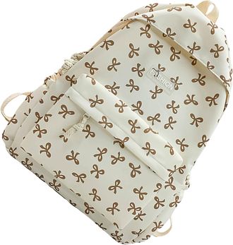 Generic Preppy school bag girls, Bow Backpack Aesthetic, Back packs for teens, preppy school bags for girls handbags, Nylon Backpack For Women, girls back pac