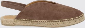 Castaner Espadrillas slingback Rania in pelle scamosciata con tacco basso