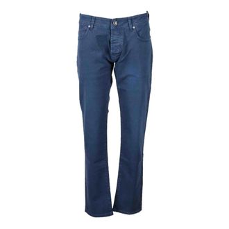 Re-hash broek - Heren - Jeans - Blauw - Maat: W31 Katoen