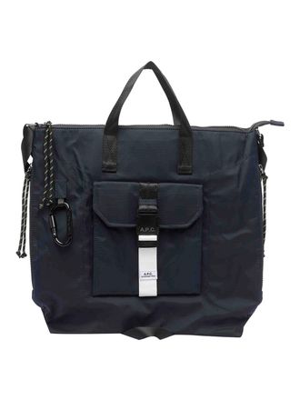 A.P.C. A. P.C. Navy Trek Tote Bag