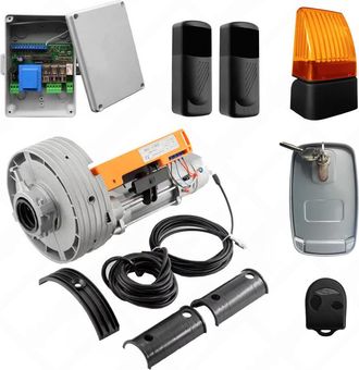 Pierre Cardin Kit Completo Persianas Persianas Enrollables Motor De Garaje 180kg 230v
