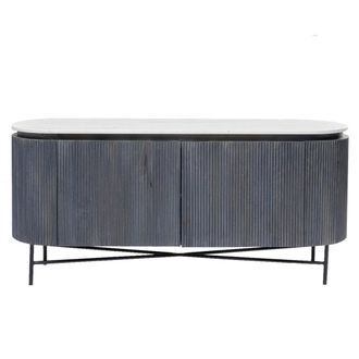 Kare Design Aparador de 2 puertas en madera de mango maciza