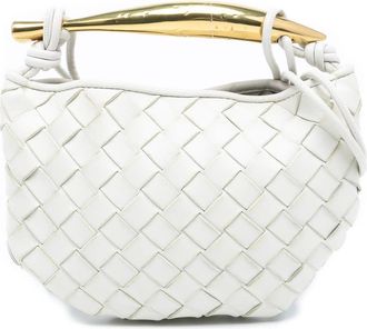 Bottega Veneta Pre-owned Bottega Veneta Baby Lambskin Intrecciato Sardine S21ZN2TH79G2WQN8