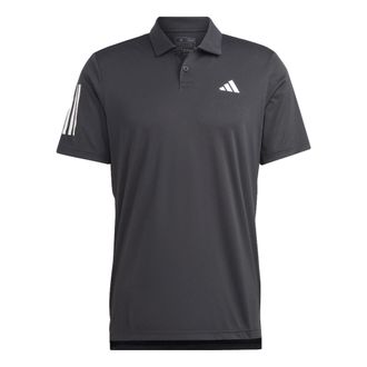 adidas Club 3-Stripes Tennis Polo Shirt Black HS3269
