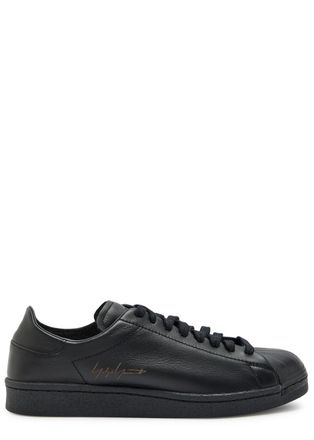 Yohji Yamamoto X Adidas Superstar Leather Sneakers - Black - 9.5 (IT43.5 / UK9.5)