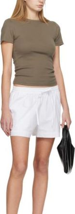 Matteau White Relaxed Shorts Size XS