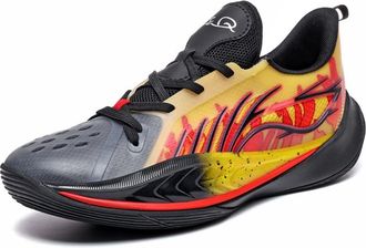 Generic Mens Basketball Shoes Running Sports Outdoor Training Fashion Sneakers(Y-Black,8.5 UK)