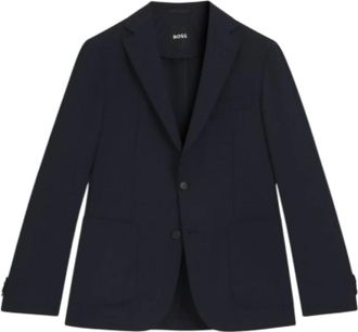 HUGO BOSS P-Hanry Jas - Heren - Blazers - Blauw - M - Jassen