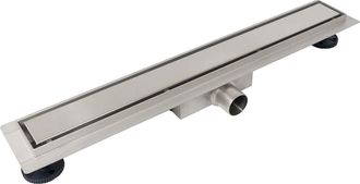 OEM Scarico Lineare Duplex Standard 2 In 1 Da 80 Cm, Bifacciale Cromato