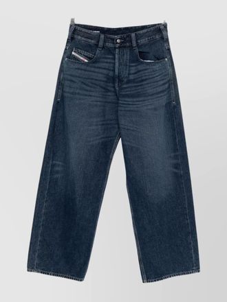 Diesel wide leg trousers five pockets