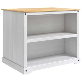 vidaXL Carro De Cocina 2 Pcs Y Cera De Miel 112 X 77 X 91,5 Cm Vidaxl